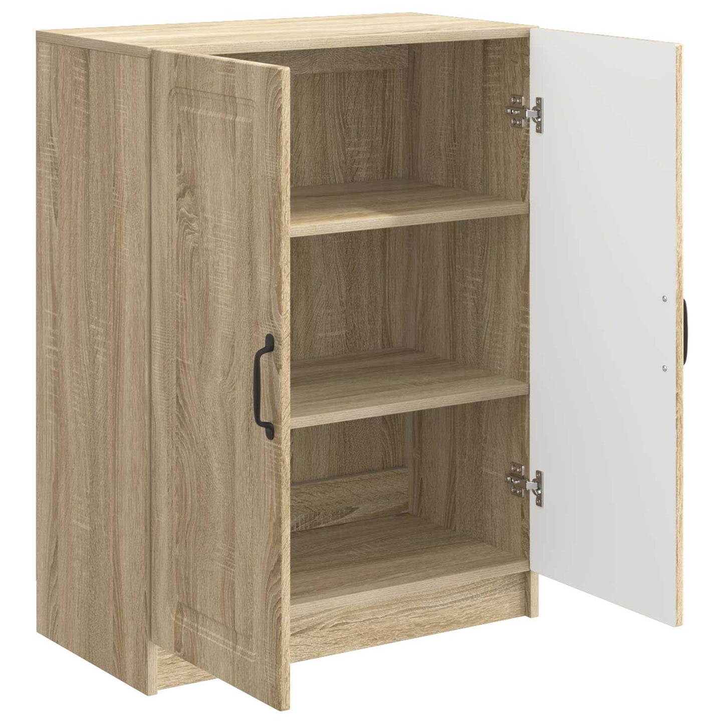 Sideboard Sonoma-eg 66 x 34,5 x 87 cm Konstrueret træ