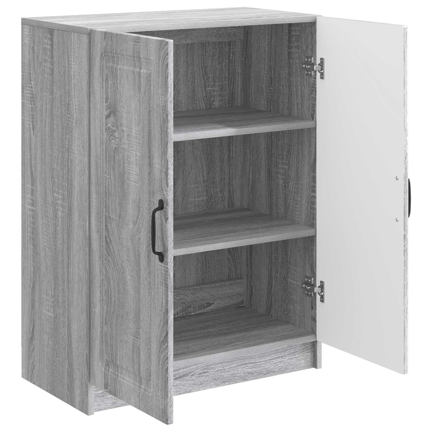 Sideboard Grå sonoma-eg 66 x 34,5 x 87 cm Konstrueret træ