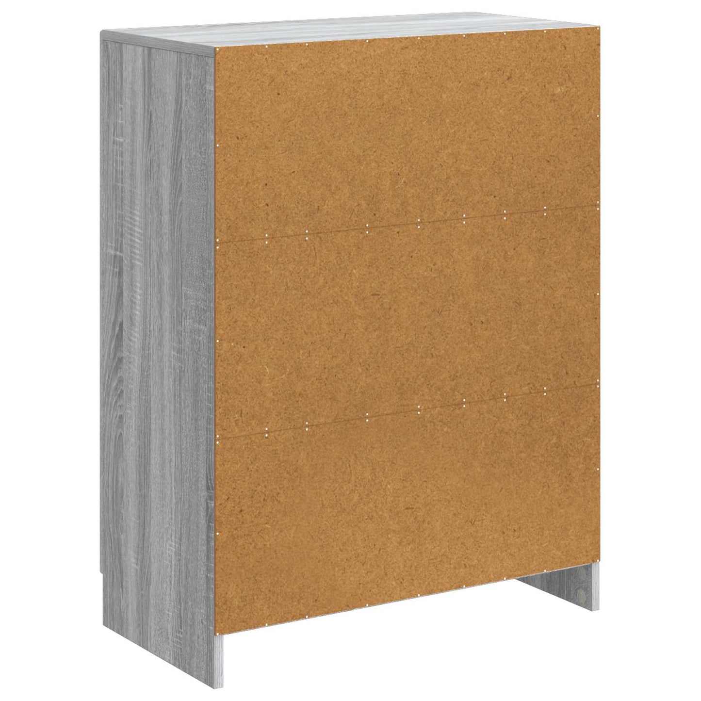 Sideboard Grå sonoma-eg 66 x 34,5 x 87 cm Konstrueret træ