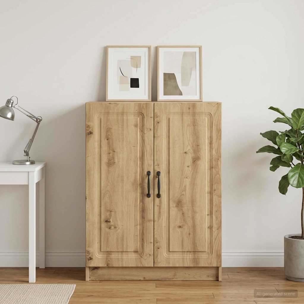 Sideboard Artisan-eg 66 x 34,5 x 87 cm Konstrueret træ