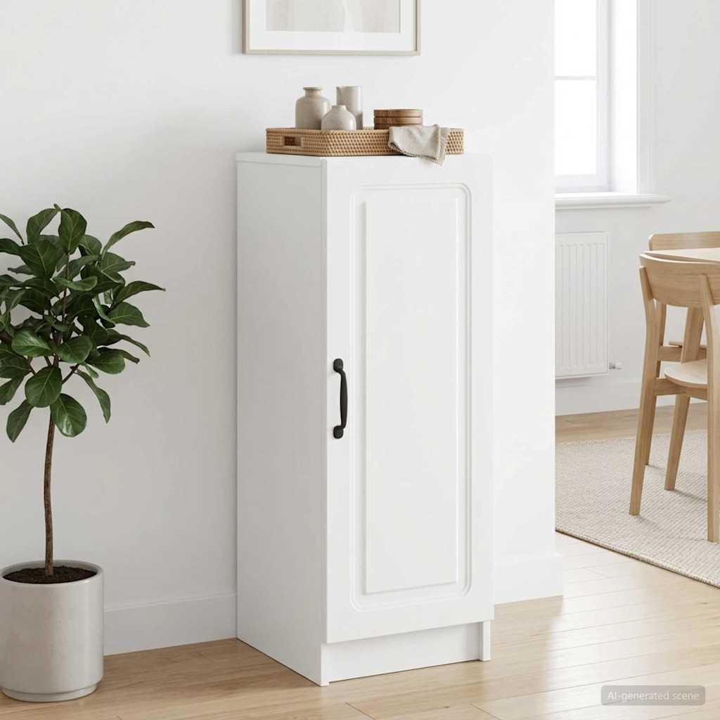 Sideboard Hvid 33 x 34,5 x 87 cm Konstrueret træ