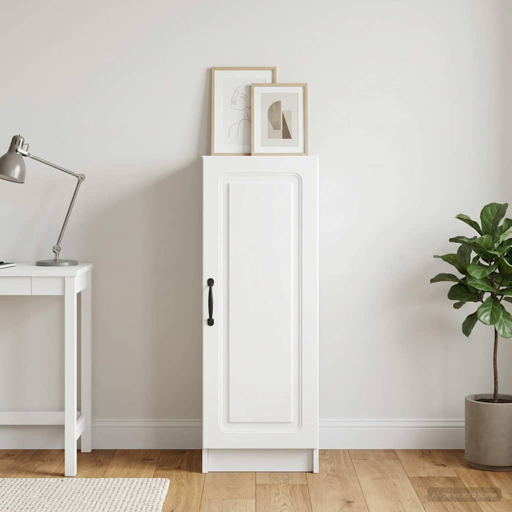 Sideboard Hvid 33 x 34,5 x 87 cm Konstrueret træ