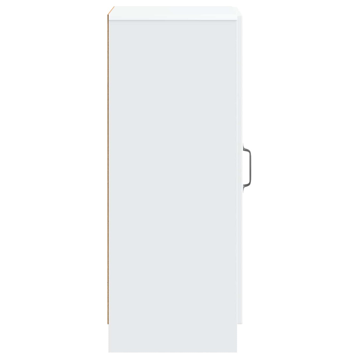 Sideboard Hvid 33 x 34,5 x 87 cm Konstrueret træ