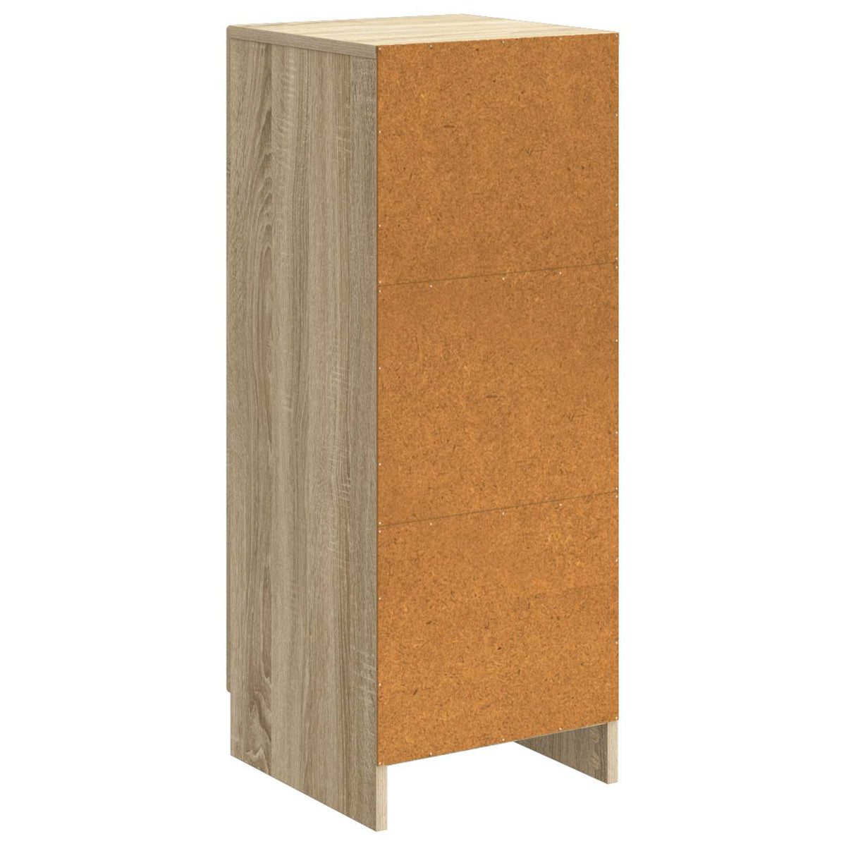 Sideboard Sonoma-eg 33 x 34,5 x 87 cm Konstrueret træ