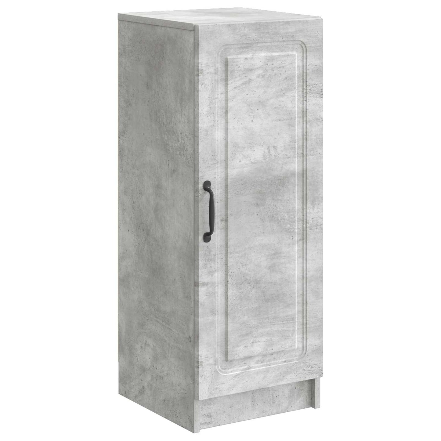 Sideboard Betongrå 33 x 34,5 x 87 cm Konstrueret træ