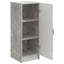 Sideboard Betongrå 33 x 34,5 x 87 cm Konstrueret træ