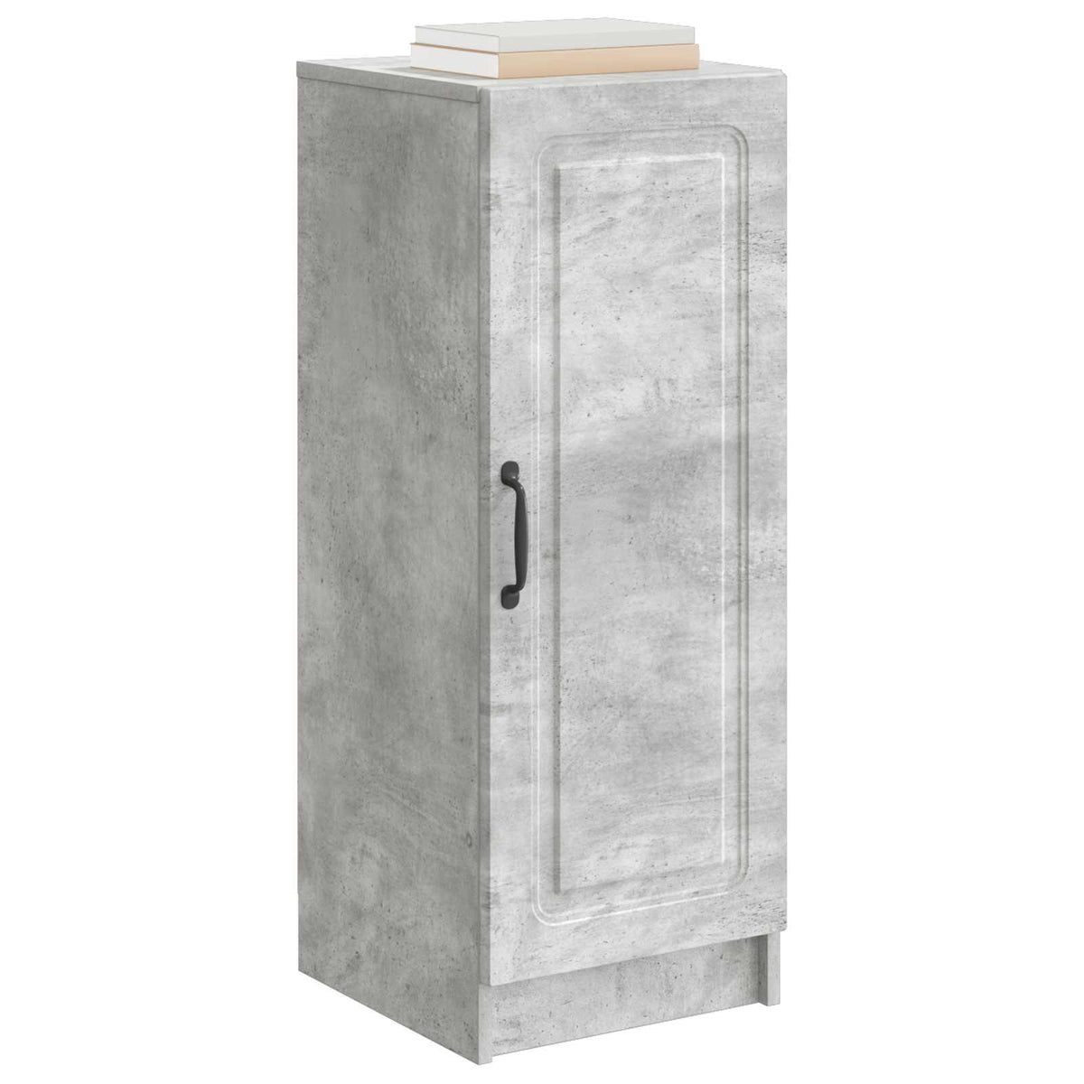 Sideboard Betongrå 33 x 34,5 x 87 cm Konstrueret træ