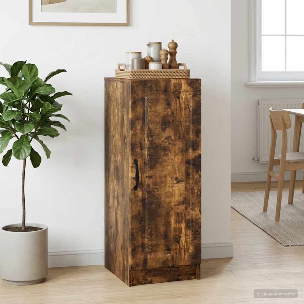 Sideboard Røget eg 33 x 34,5 x 87 cm Konstrueret træ