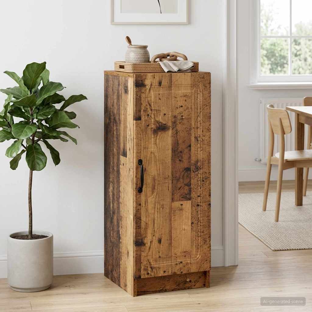 Sideboard Gammelt træ 33 x 34,5 x 87 cm Konstrueret træ