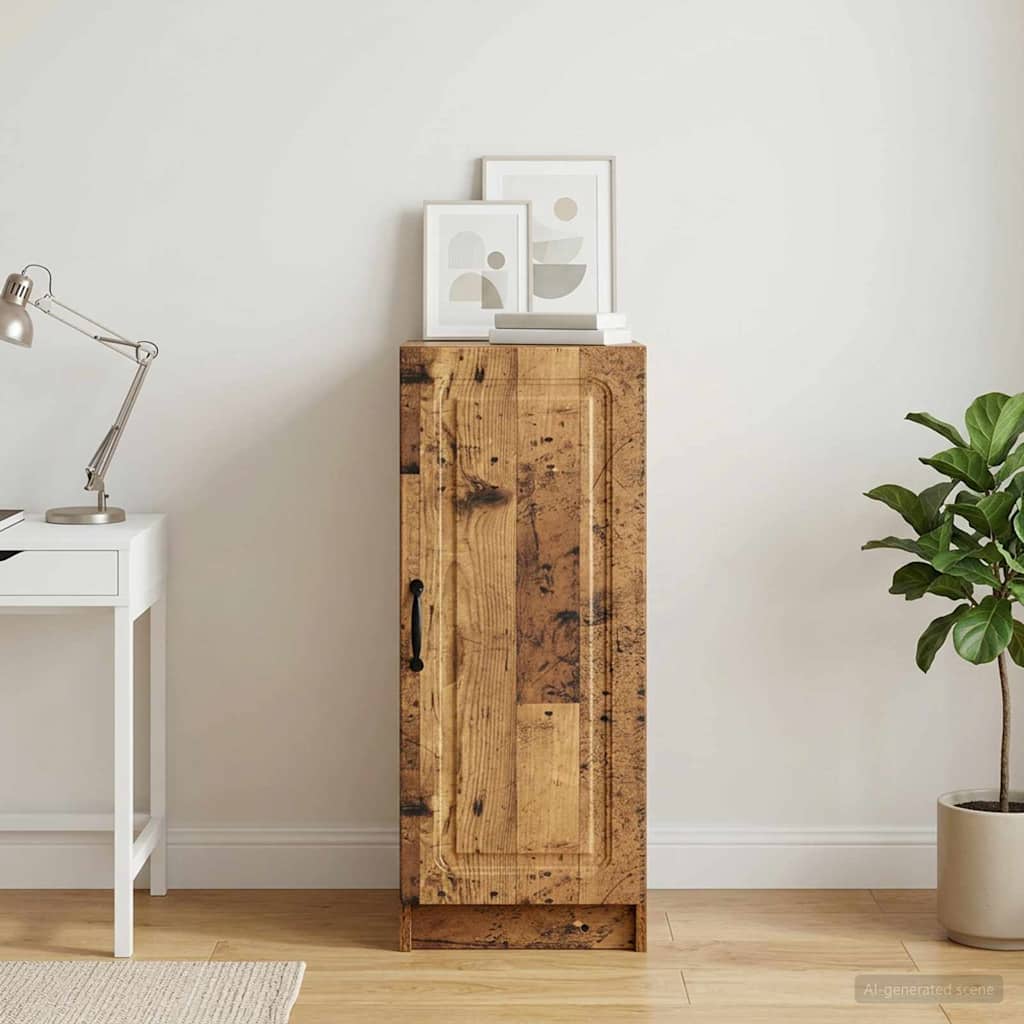 Sideboard Gammelt træ 33 x 34,5 x 87 cm Konstrueret træ