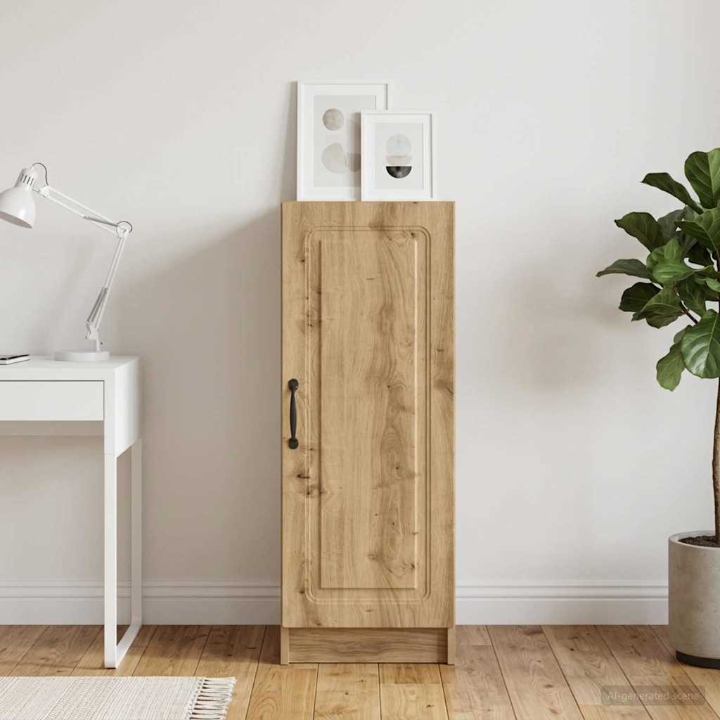 Sideboard Artisan-eg 33 x 34,5 x 87 cm Konstrueret træ