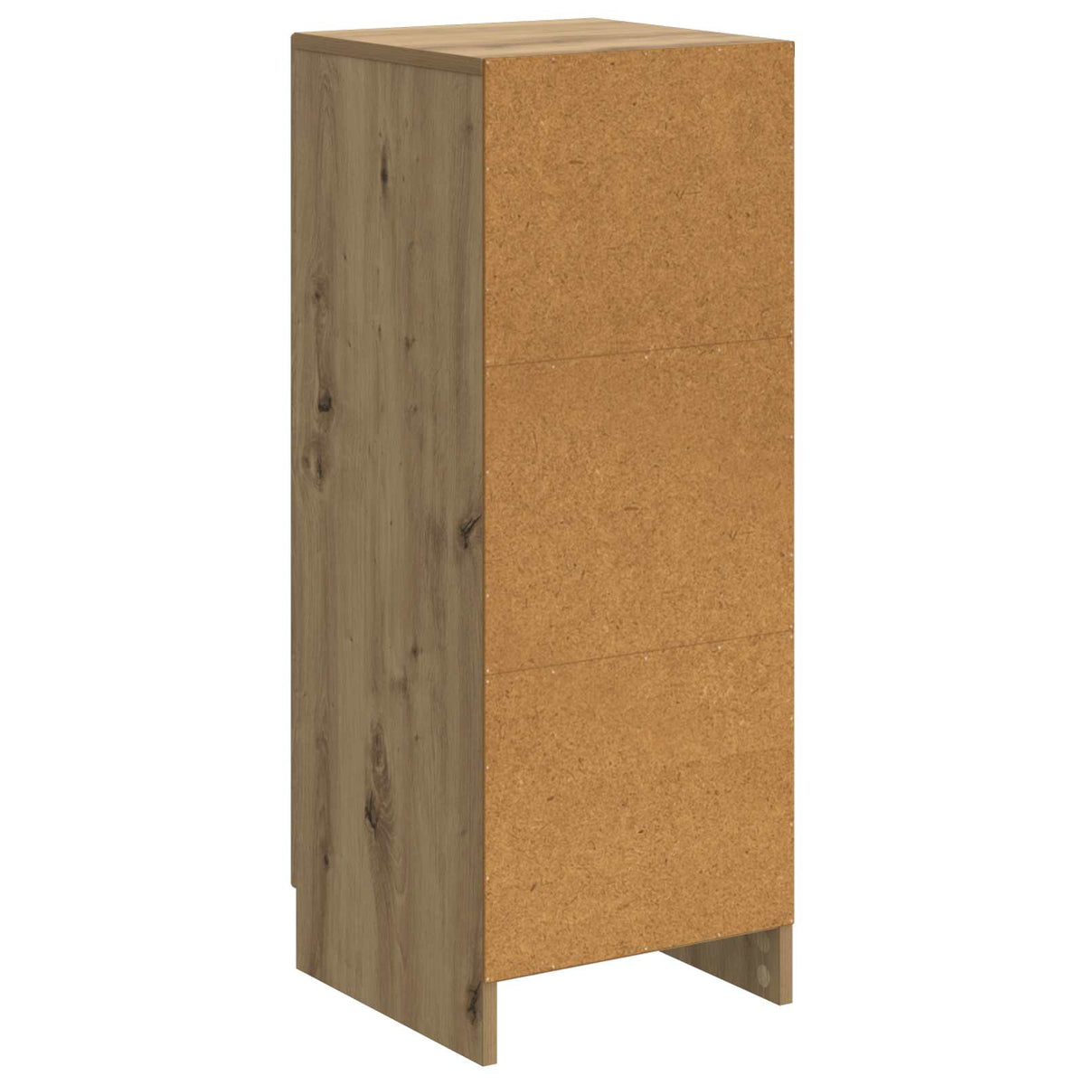 Sideboard Artisan-eg 33 x 34,5 x 87 cm Konstrueret træ