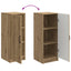 Sideboard Artisan-eg 33 x 34,5 x 87 cm Konstrueret træ