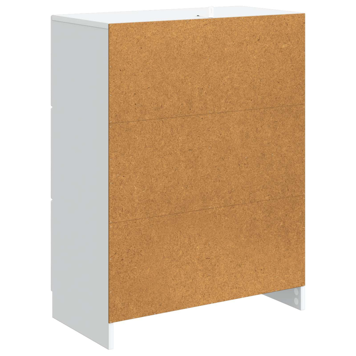 Sideboard Hvid 66 x 34,5 x 87 cm Konstrueret træ