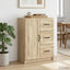Sideboard Sonoma-eg 66 x 34,5 x 87 cm Konstrueret træ