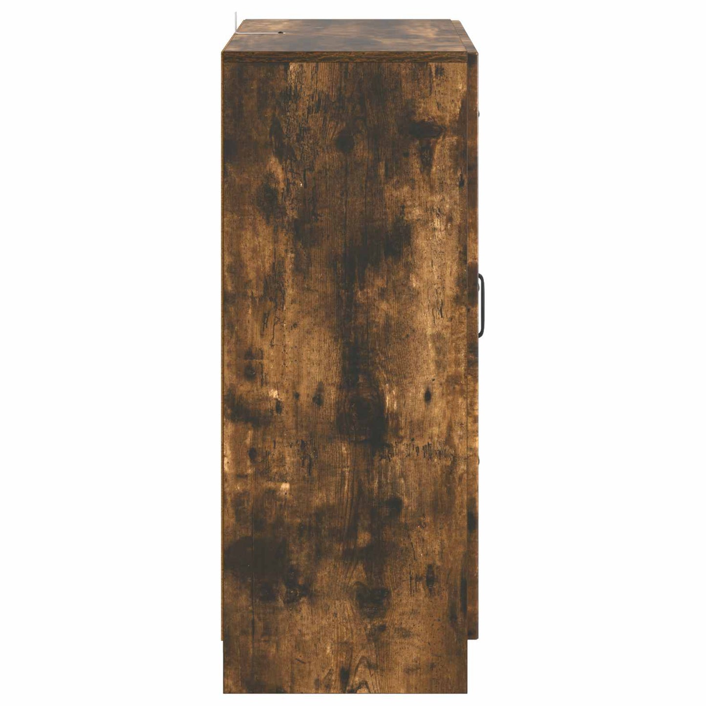 Sideboard med skuffe Røget eg 66 x 34,5 x 87 cm Konstrueret træ