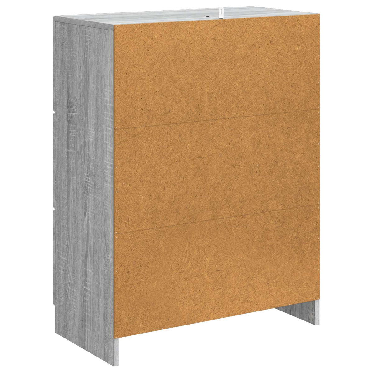 Sideboard Grå sonoma-eg 66 x 34,5 x 87 cm Konstrueret træ