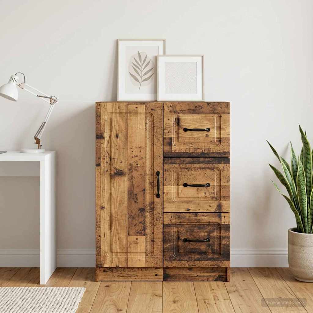 Sideboard Gammelt træ 66 x 34,5 x 87 cm Konstrueret træ
