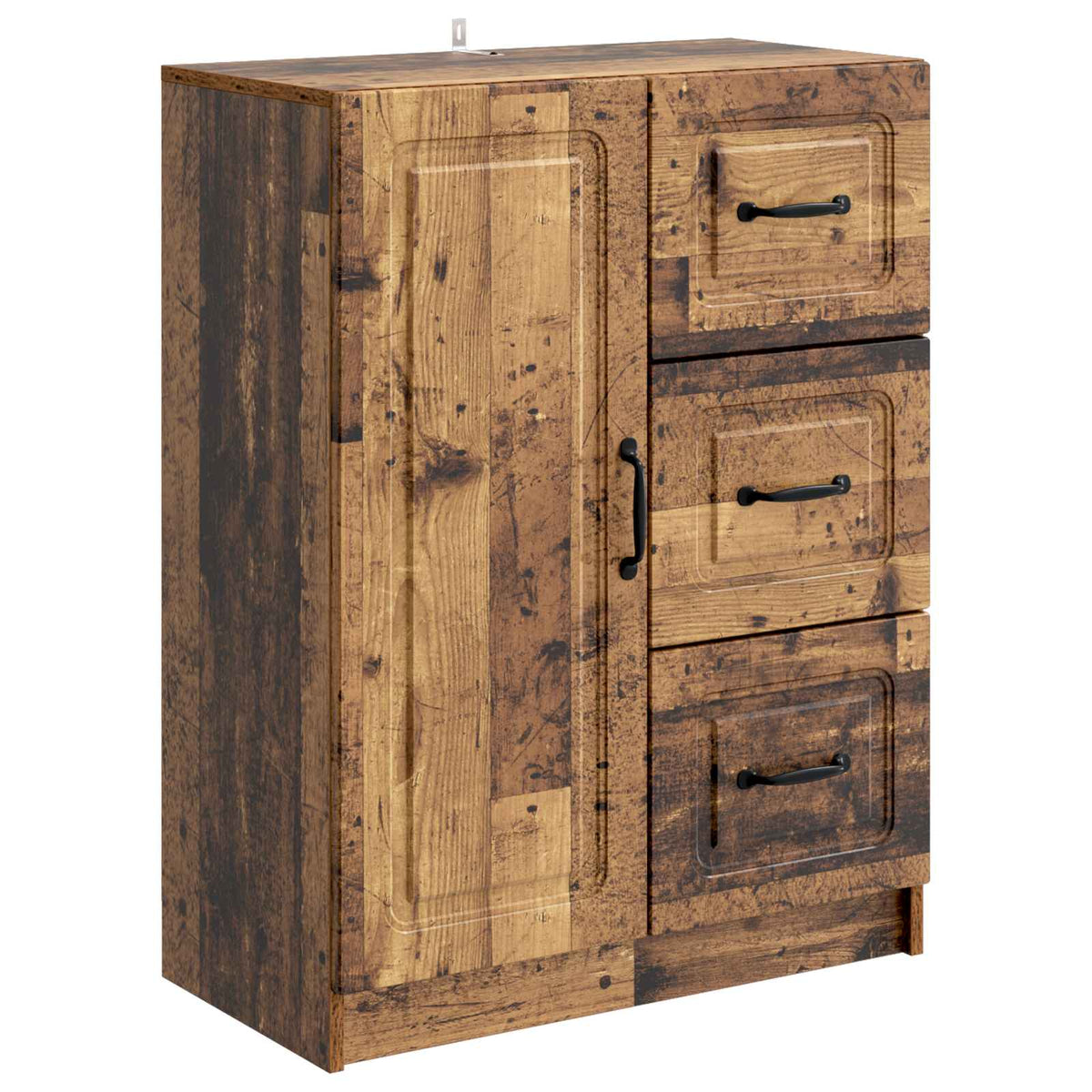 Sideboard Gammelt træ 66 x 34,5 x 87 cm Konstrueret træ