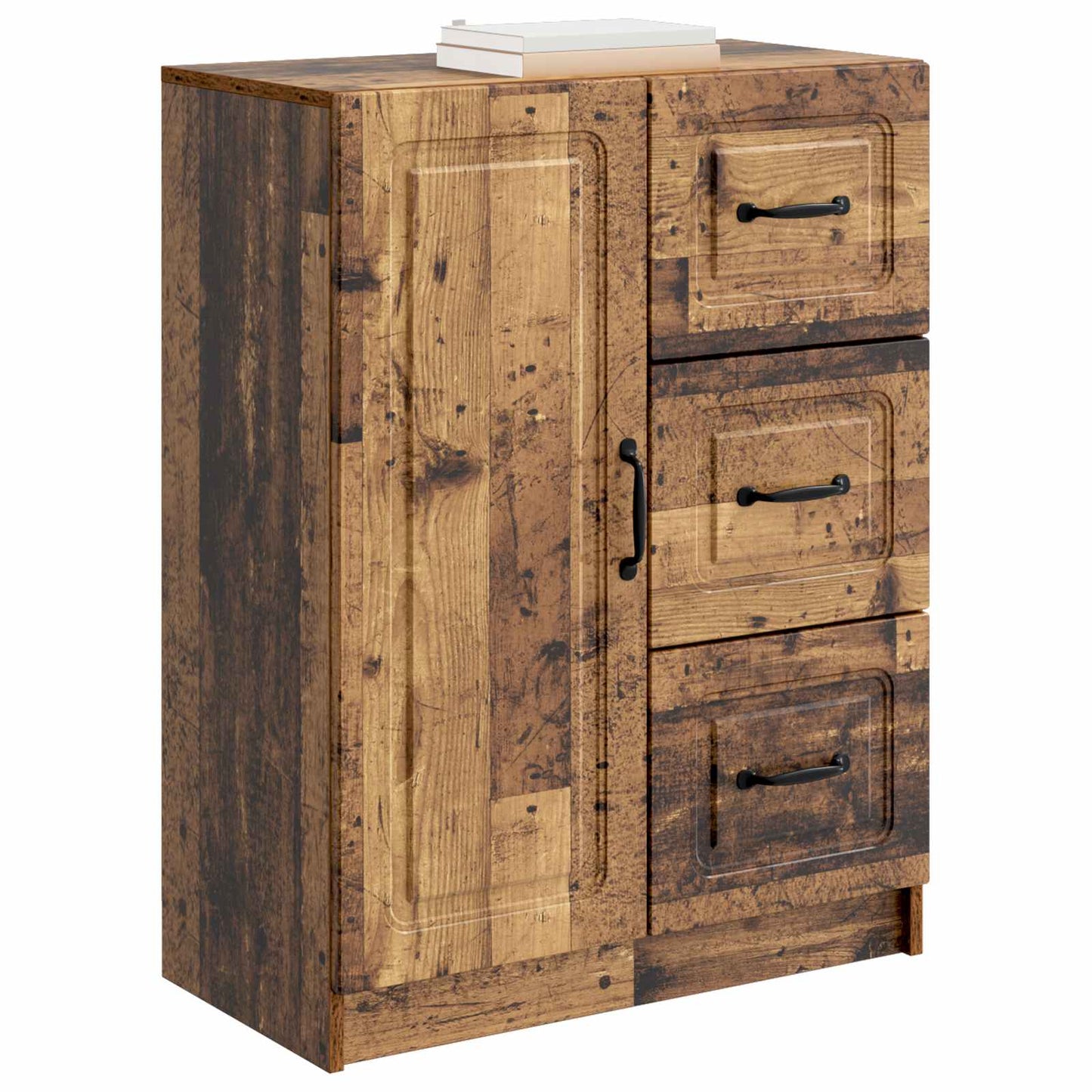 Sideboard Gammelt træ 66 x 34,5 x 87 cm Konstrueret træ