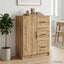 Sideboard Artisan-eg 66 x 34,5 x 87 cm Konstrueret træ