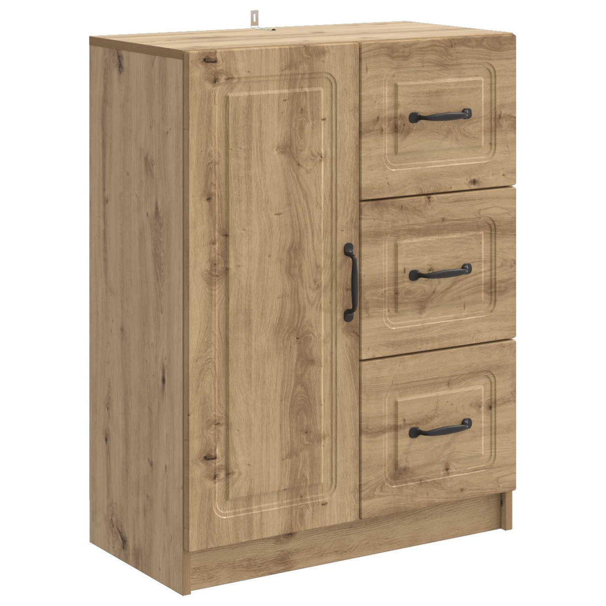Sideboard Artisan-eg 66 x 34,5 x 87 cm Konstrueret træ
