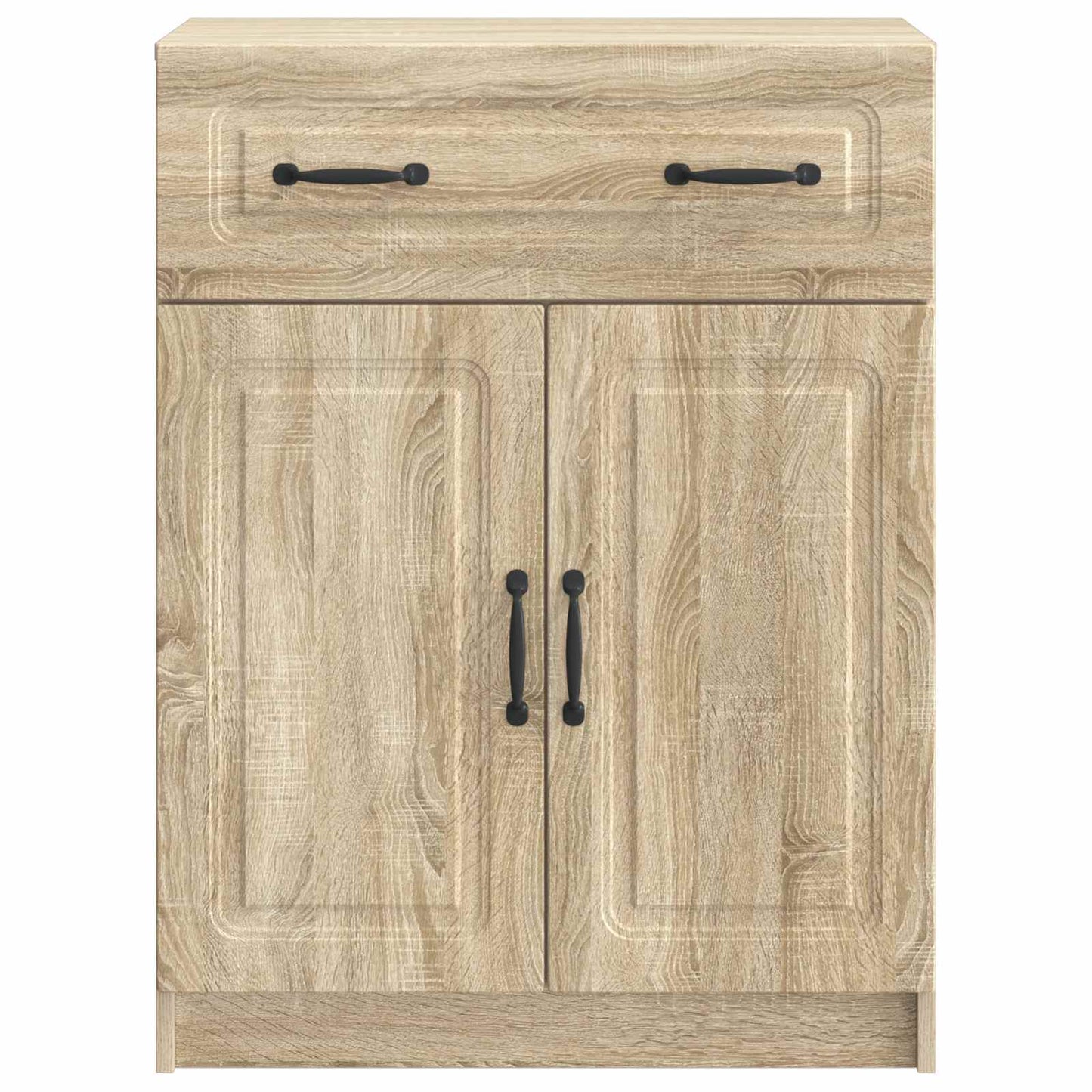 Sideboard Sonoma-eg 66 x 34,5 x 87 cm Konstrueret træ