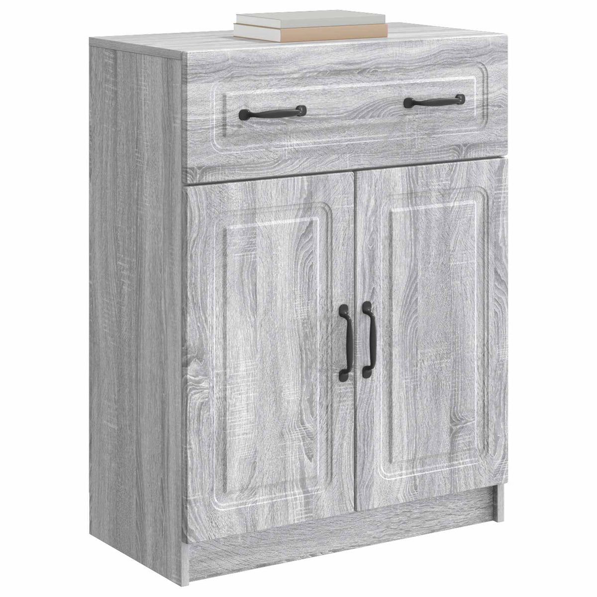Sideboard Grå sonoma-eg 66 x 34,5 x 87 cm Konstrueret træ