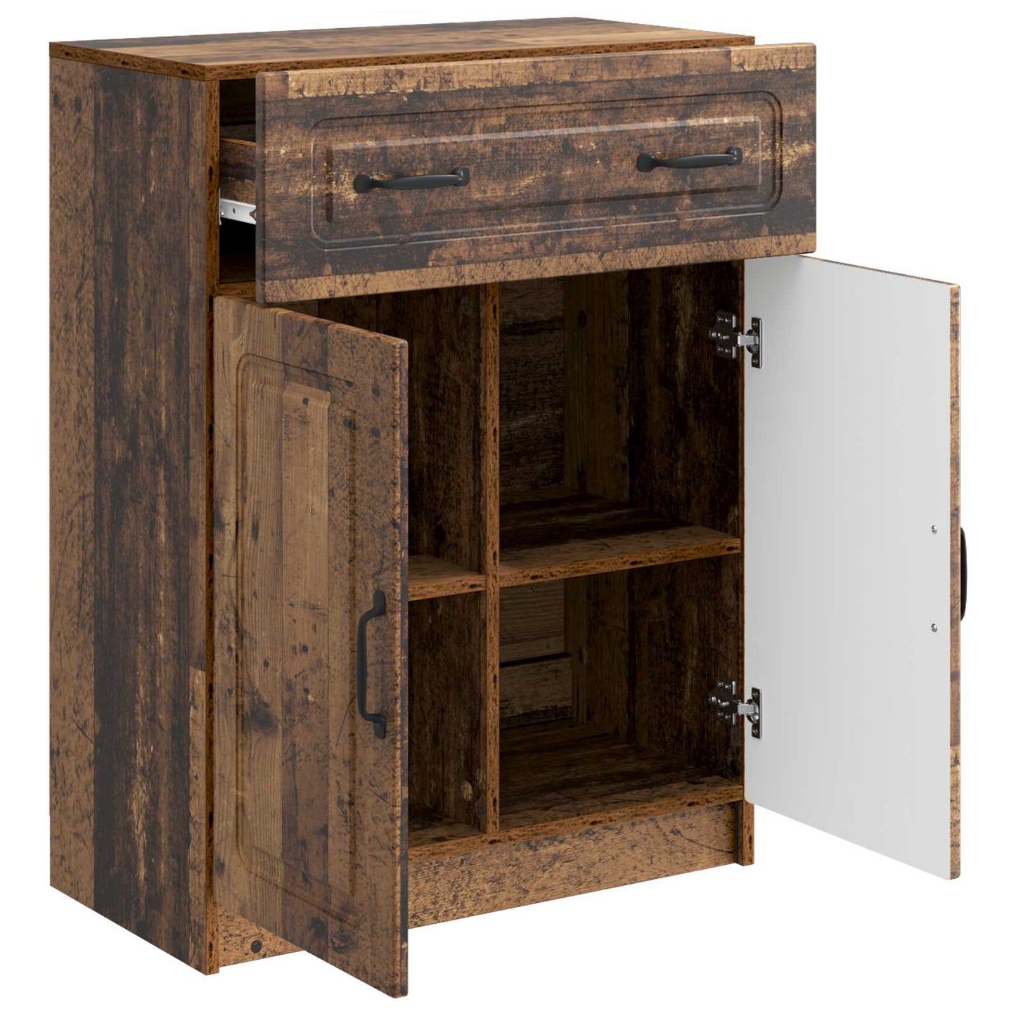 Sideboard Gammelt træ 66 x 34,5 x 87 cm Konstrueret træ