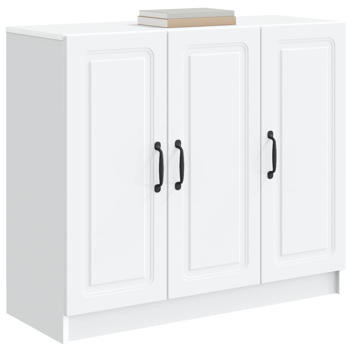 Sideboard Hvid 89 x 34,5 x 77 cm Konstrueret træ