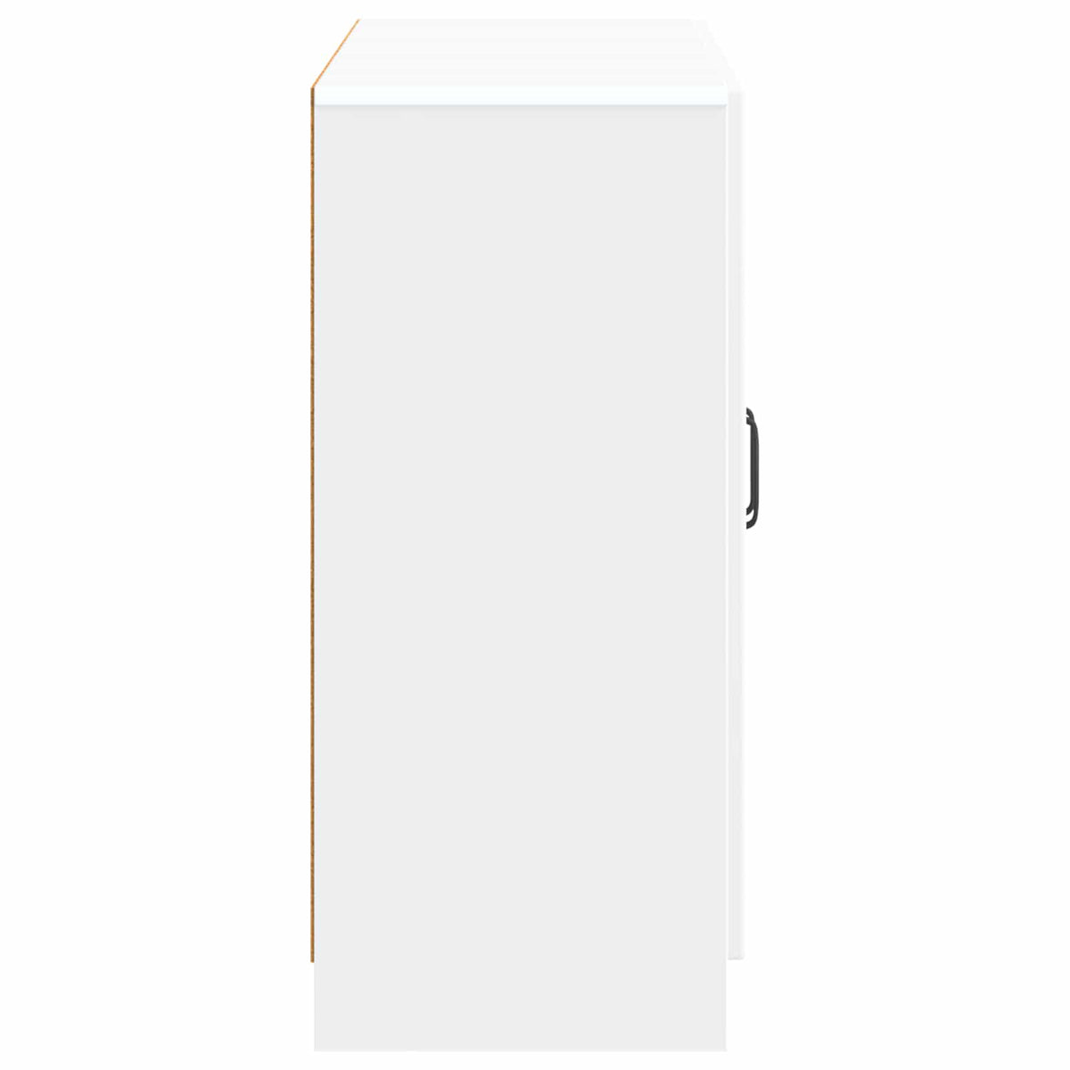 Sideboard Hvid 89 x 34,5 x 77 cm Konstrueret træ