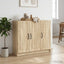 Sideboard Sonoma-eg 89 x 34,5 x 77 cm Konstrueret træ