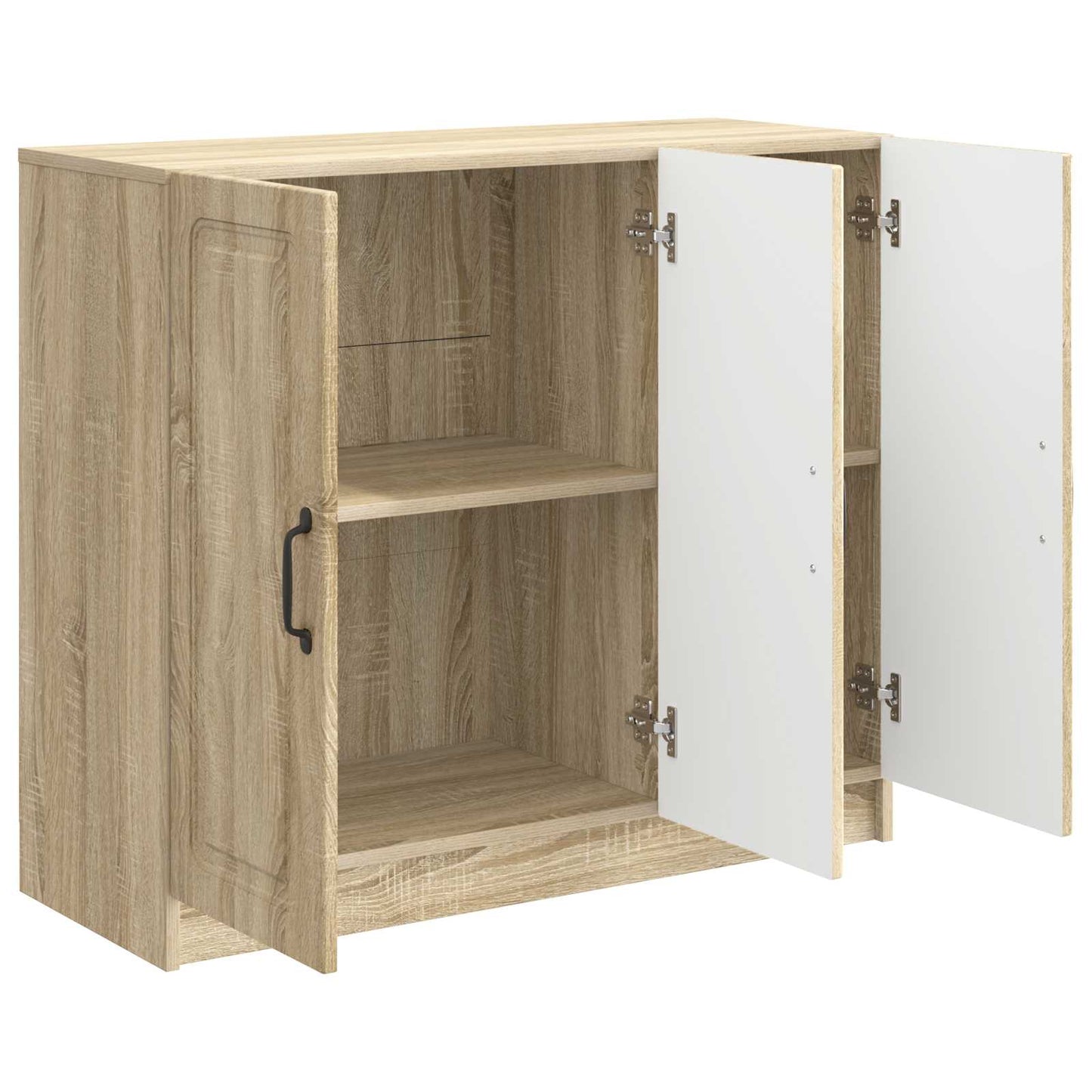 Sideboard Sonoma-eg 89 x 34,5 x 77 cm Konstrueret træ