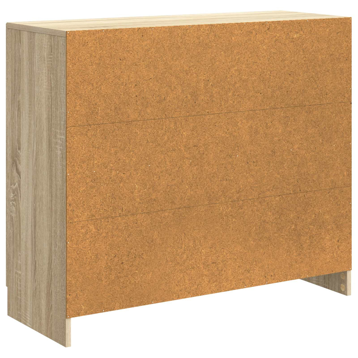 Sideboard Sonoma-eg 89 x 34,5 x 77 cm Konstrueret træ