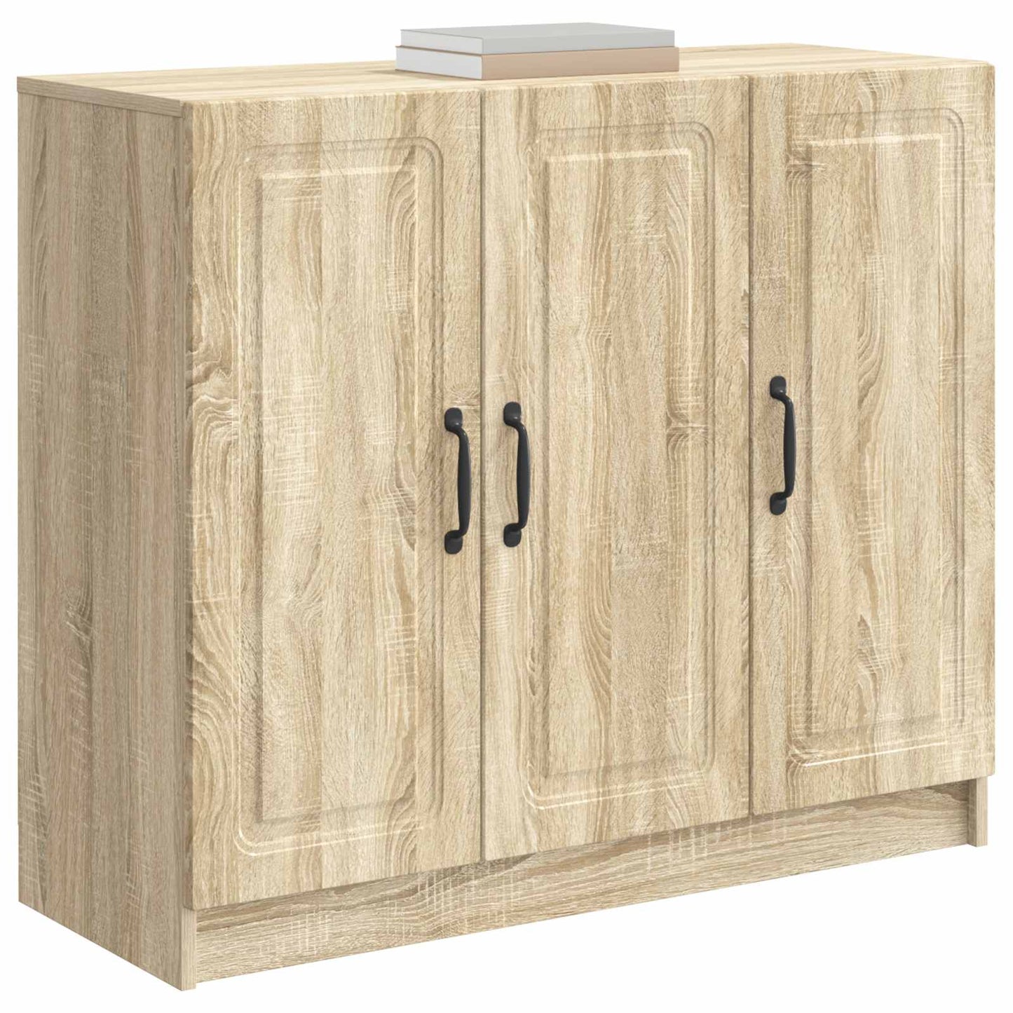 Sideboard Sonoma-eg 89 x 34,5 x 77 cm Konstrueret træ