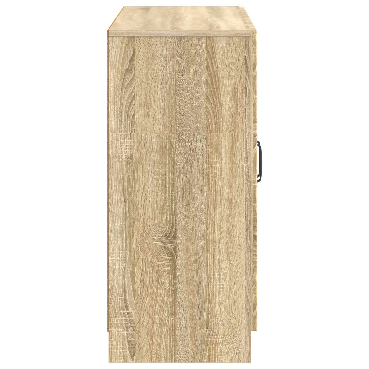 Sideboard Sonoma-eg 89 x 34,5 x 77 cm Konstrueret træ