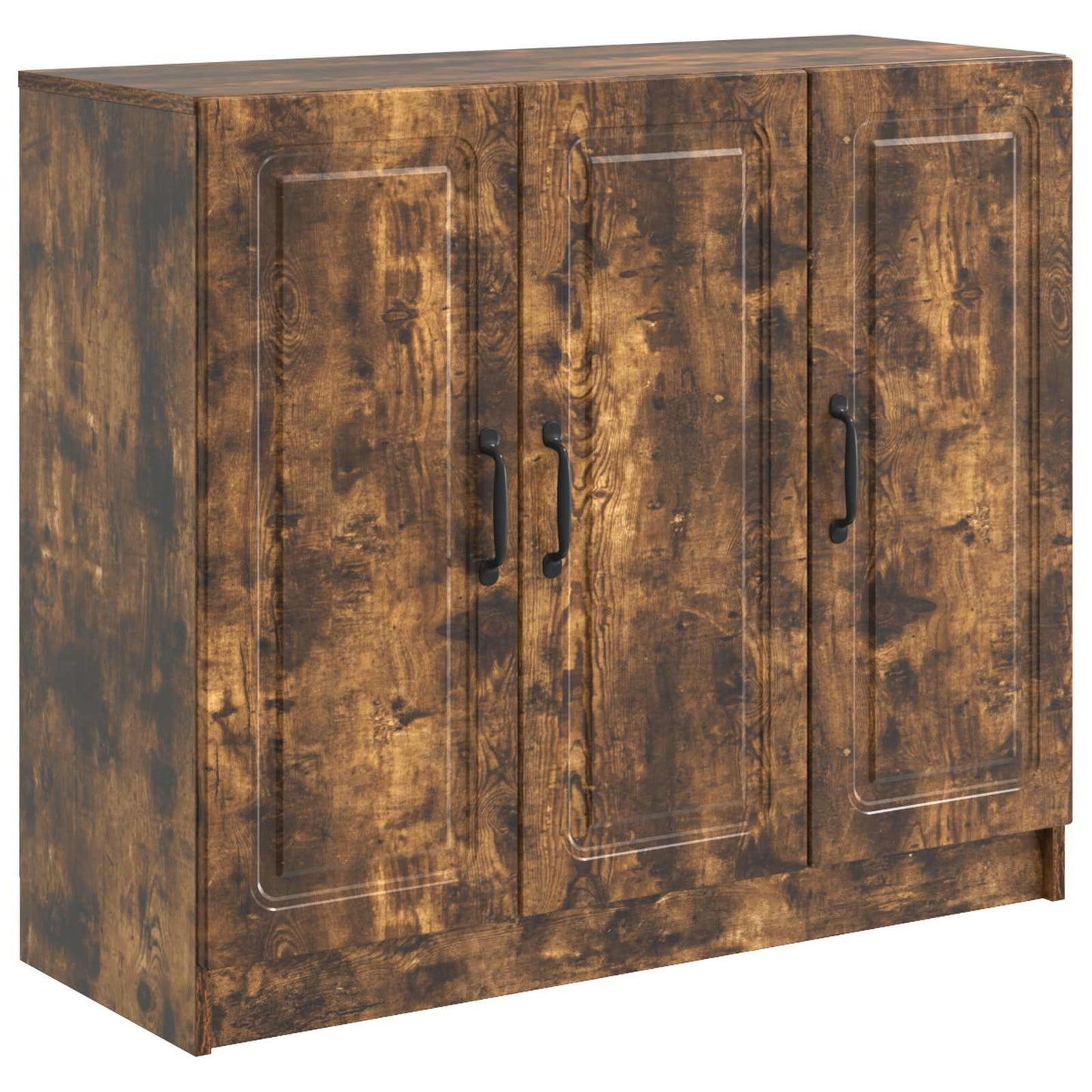 Sideboard Røget eg 89 x 34,5 x 77 cm Konstrueret træ