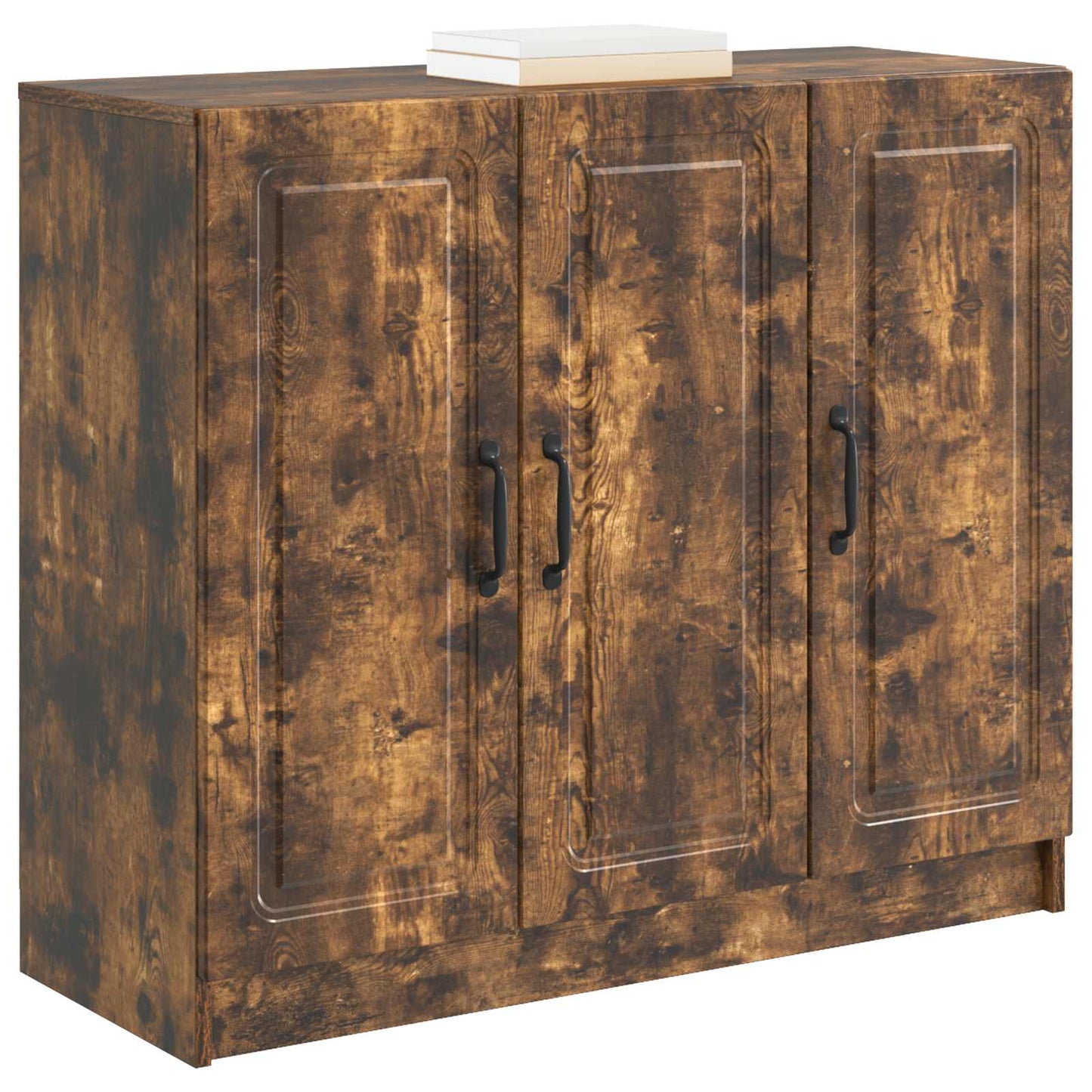 Sideboard Røget eg 89 x 34,5 x 77 cm Konstrueret træ