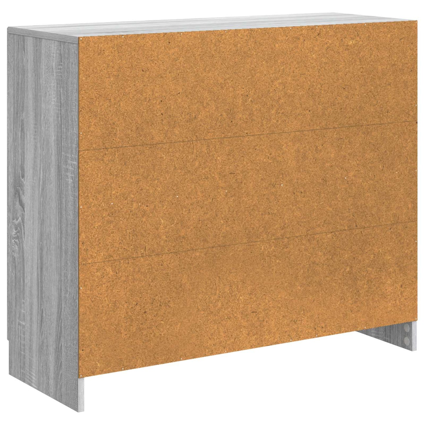 Sideboard Grå sonoma-eg 89 x 34,5 x 77 cm Konstrueret træ