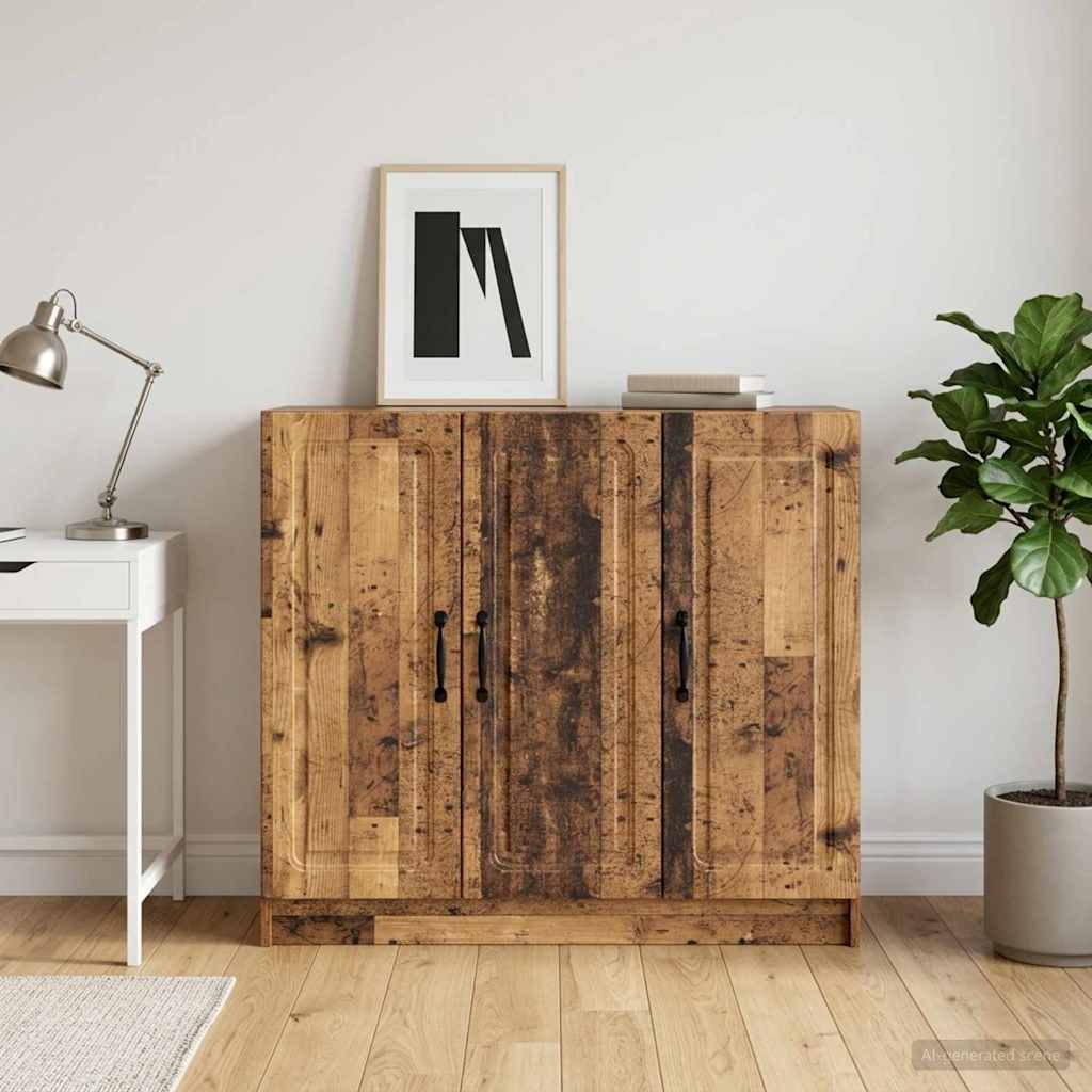 Sideboard Gammelt træ 89 x 34,5 x 77 cm Konstrueret træ