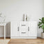 Sideboard Hvid 89 x 34,5 x 57 cm Konstrueret træ