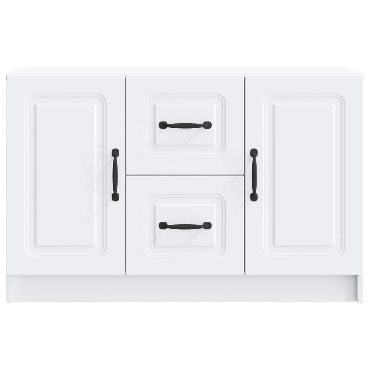 Sideboard Hvid 89 x 34,5 x 57 cm Konstrueret træ