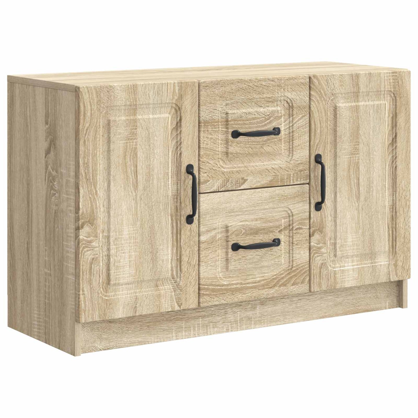 Sideboard Sonoma-eg 89 x 34,5 x 57 cm Konstrueret træ