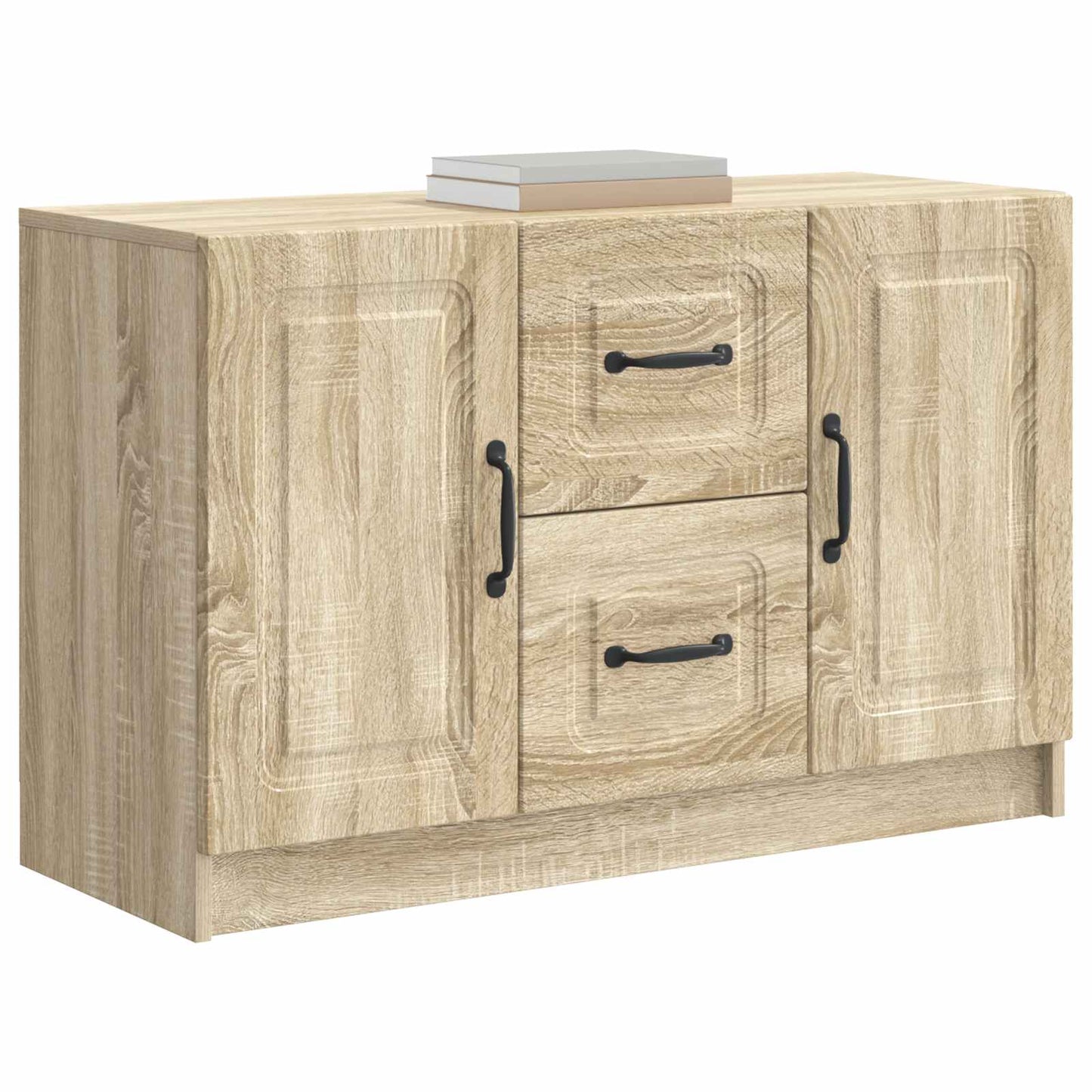 Sideboard Sonoma-eg 89 x 34,5 x 57 cm Konstrueret træ