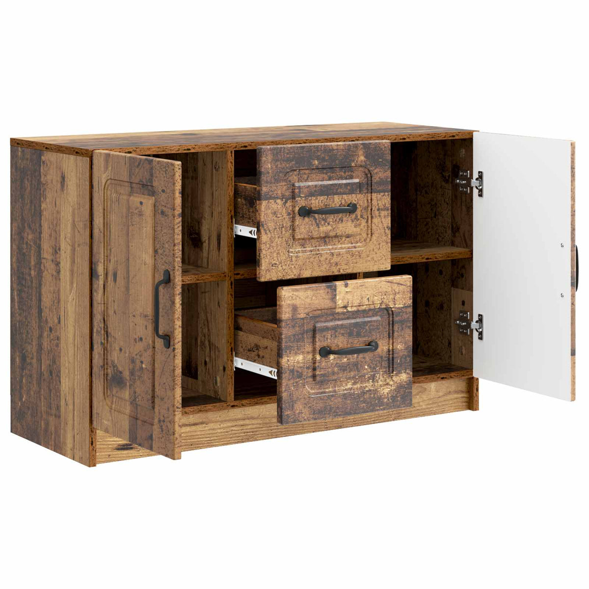 Sideboard Gammelt træ 89 x 34,5 x 57 cm Konstrueret træ