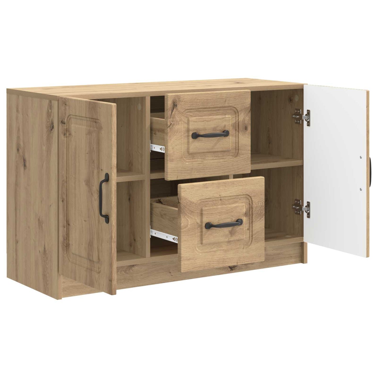 Sideboard Artisan-eg 89 x 34,5 x 57 cm Konstrueret træ