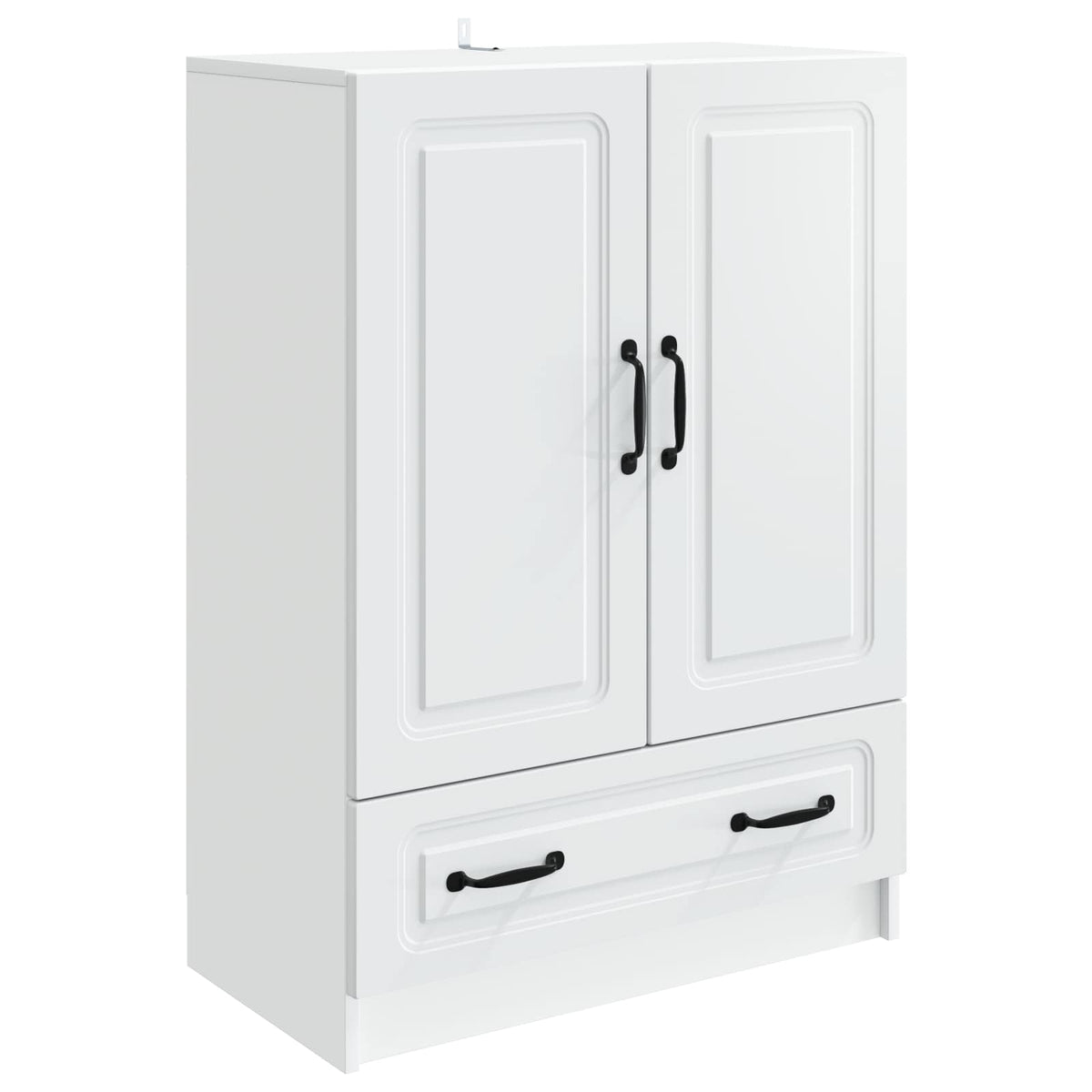 Sideboard Hvid 66 x 34,5 x 92 cm Konstrueret træ