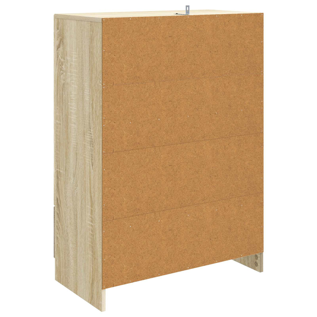 Sideboard Sonoma-eg 66 x 34,5 x 92 cm Konstrueret træ