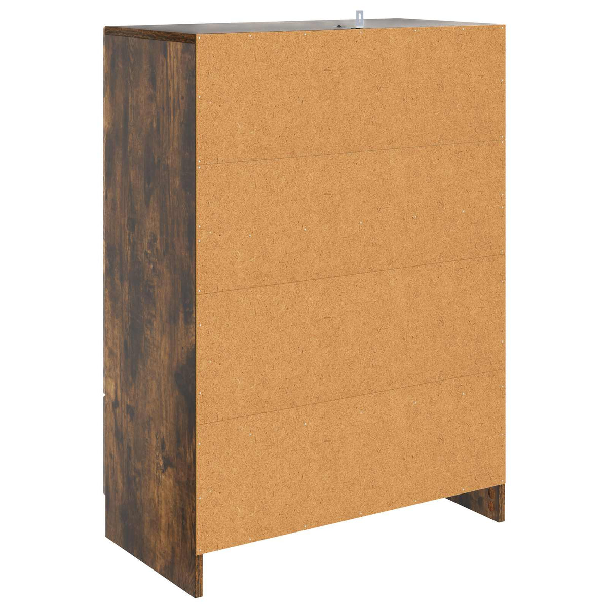 Sideboard med skuffe Røget eg 66 x 34,5 x 92 cm Konstrueret træ