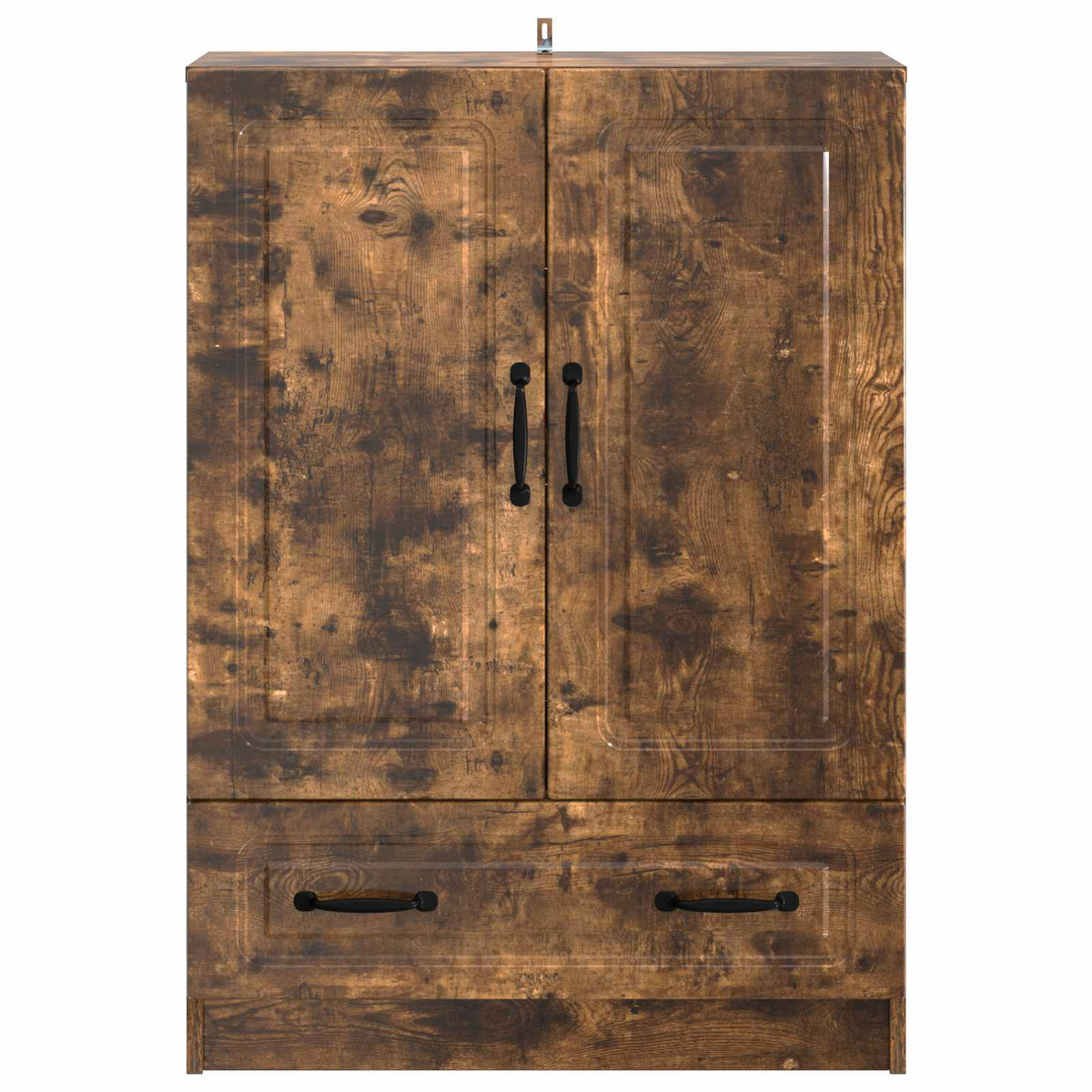 Sideboard med skuffe Røget eg 66 x 34,5 x 92 cm Konstrueret træ